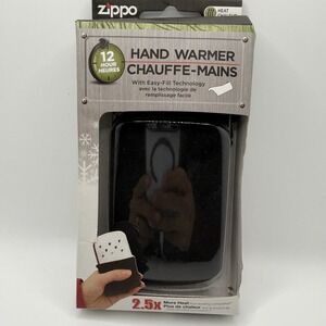 Zippo Hand Warmer Matte Black Refillable BNIB